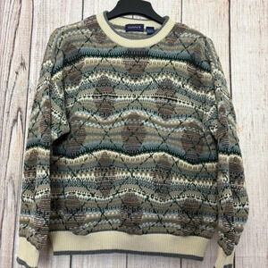 Vintage Gant Mens knit pullover sweaters size large